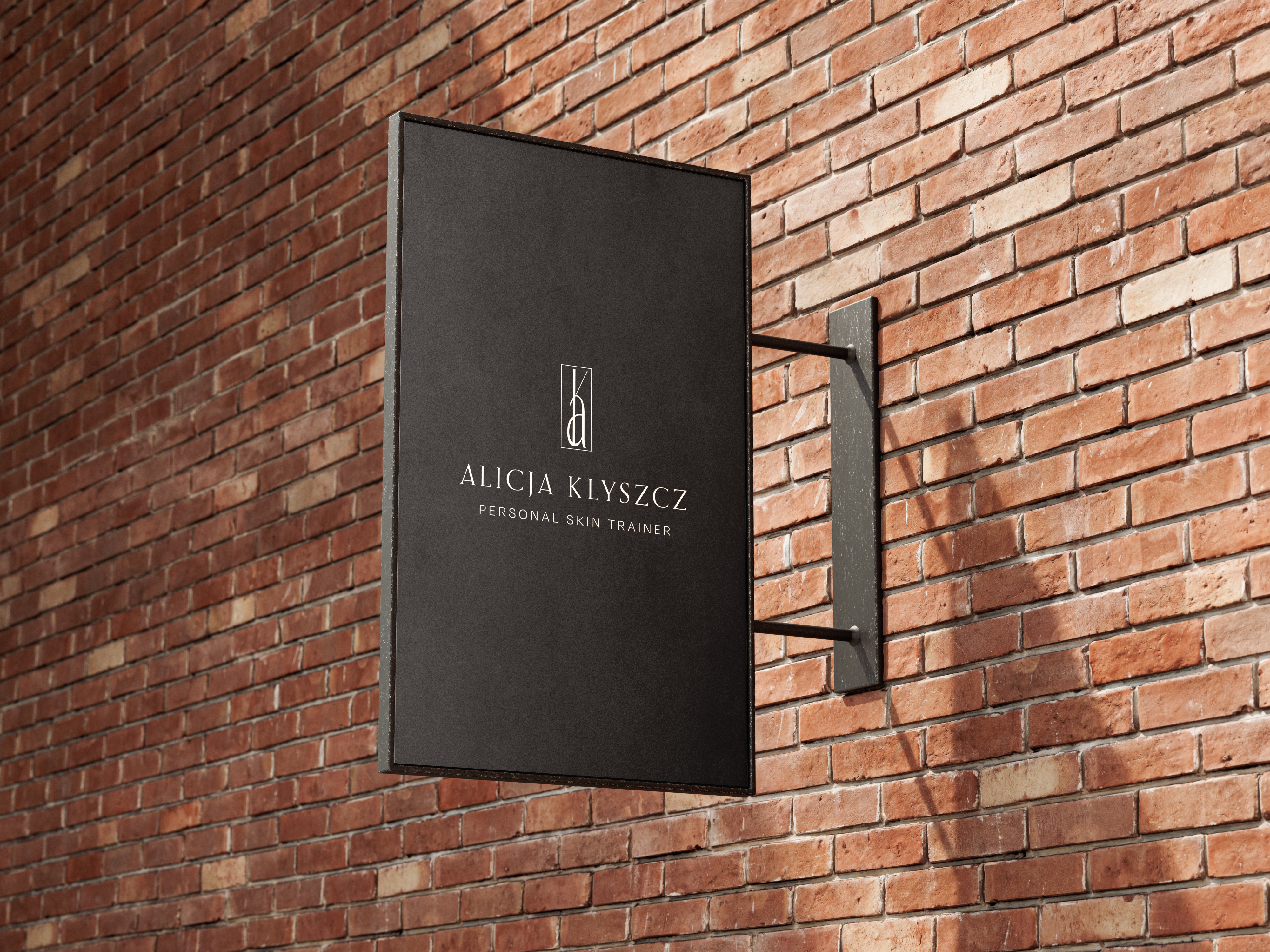 alicja klyszcz kosmetolog logo dla kosmetologa